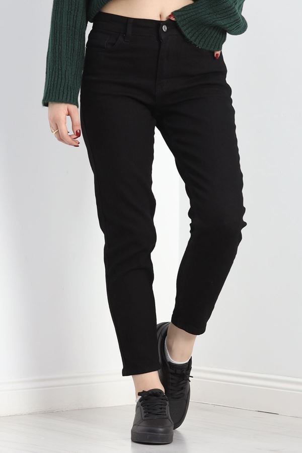 Mom Boyfriend Jeans Siyah - 20432.1778.