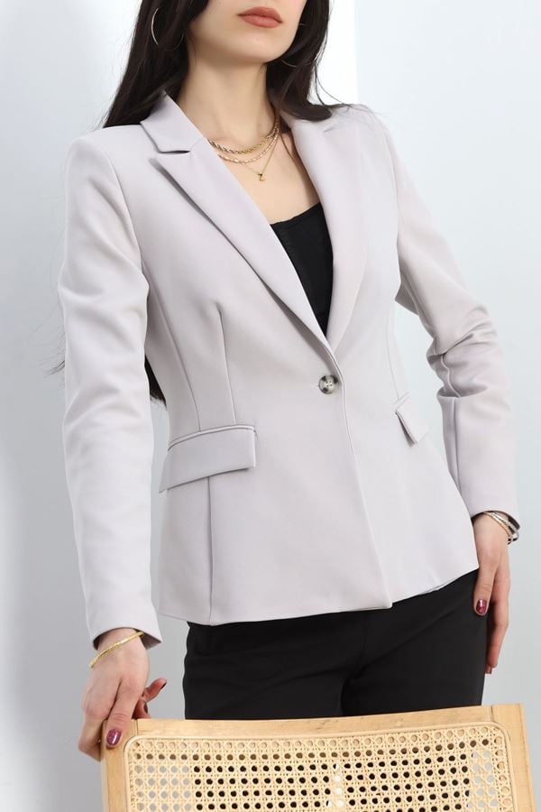 Blazer Ceket Gri - 18851.1247.