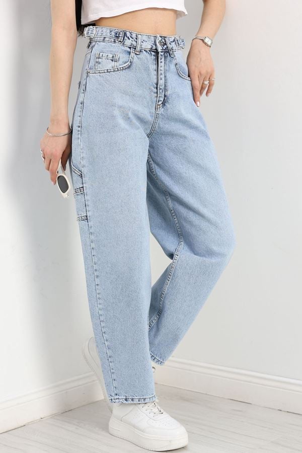 Carpenter Detay Baggy Kot Pantolon Buzmavi - 40701.1975.