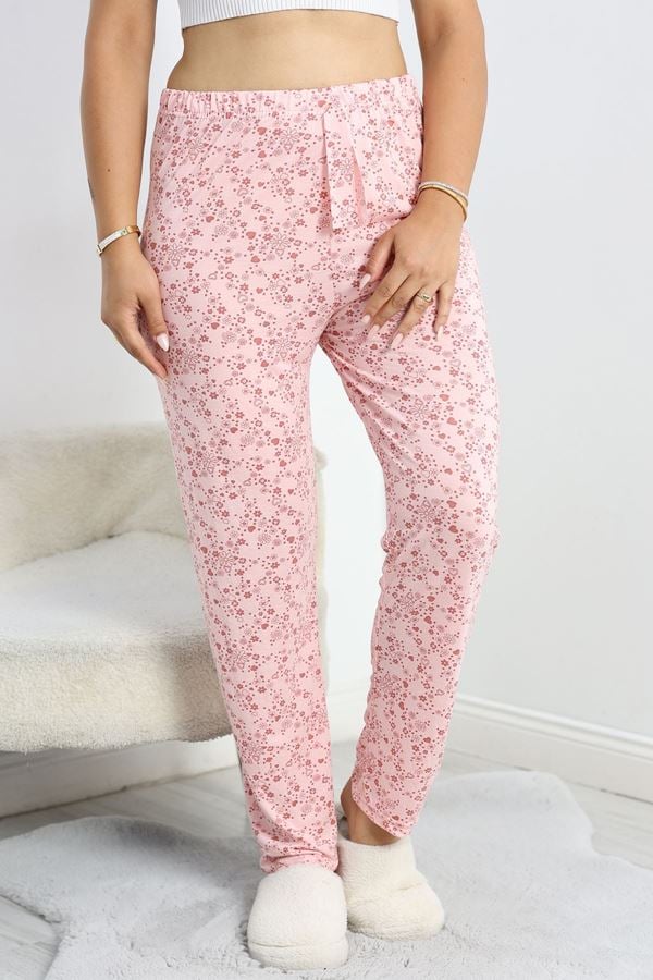 Büyük Beden Pijama Altı Pembe - 50452.1048.
