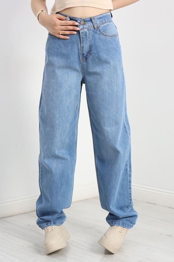 Baggy Kot Pantolon Açıkmavi2 - 20497.1778.