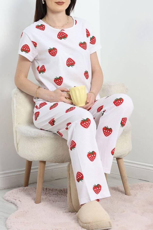 Alt Üst Aynı Pijama Takımı Beyazçilek - 50079.1857.