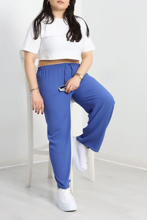 Ayrobin Büyük Beden Pantolon İndigo - 50625.1928.