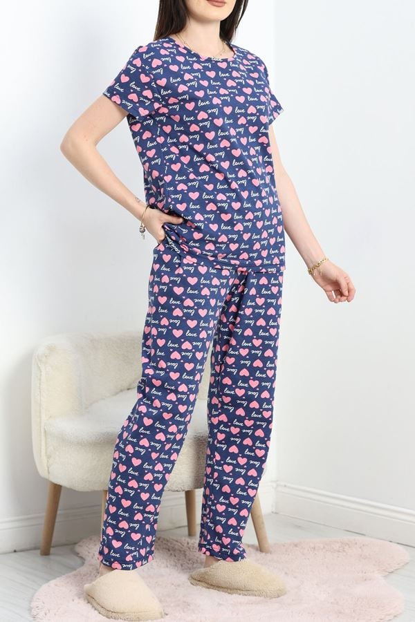 Alt Üst Aynı Pijama Takımı Pembelaci - 50079.1857.