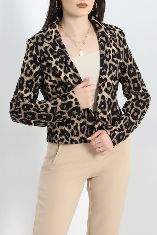 Blazer Ceket Leopar - 30786.1865.