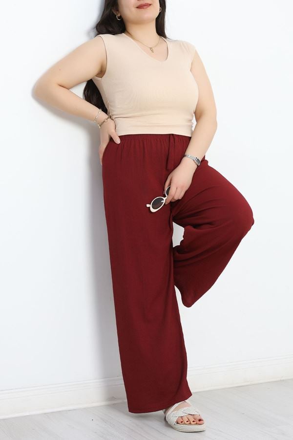 Bürümcük Battal Yürüyüş Pantolonu Bordo - 7042.1048.