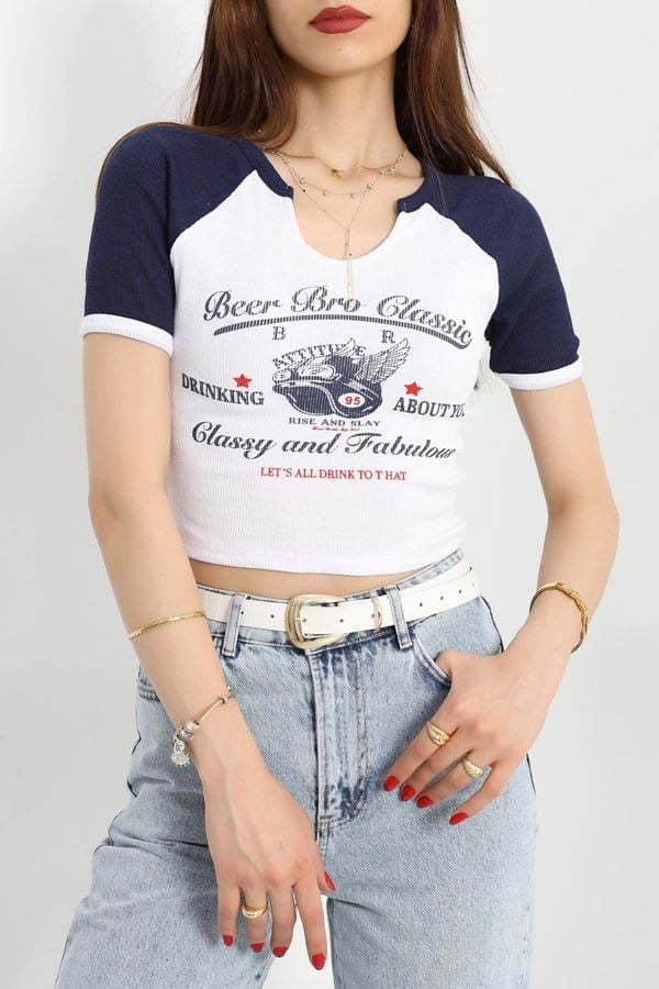 Kaşkorse Crop Body Beyazlaci - 41340.1856.