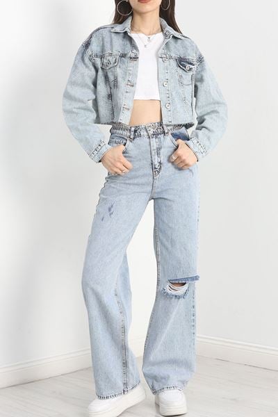 Crop Kot Ceket Karyıkama2 - 20439.1778.