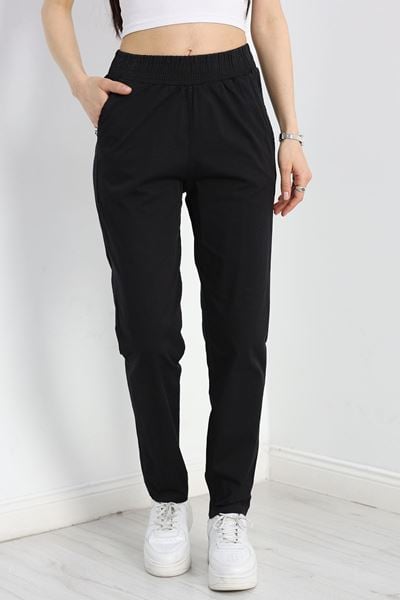 Bel Lastikli Pantolon Siyah1 - 40744.1431.