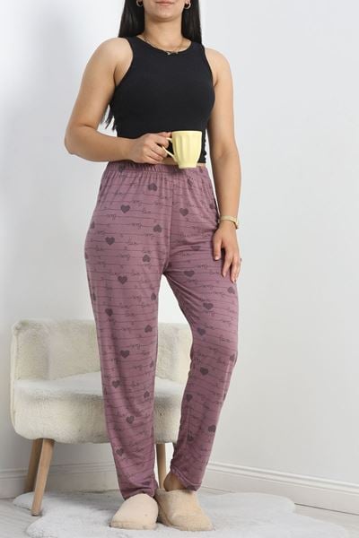 Büyük Beden Pijama Altı Lilakalpli - 50452.1048.