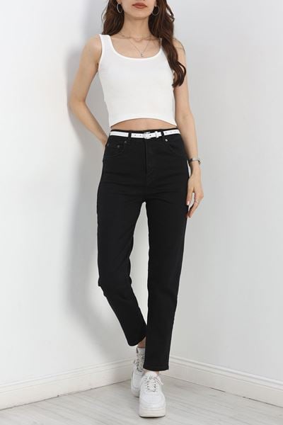 Boyfriend Kot Pantolon Siyah - 18224.1431.