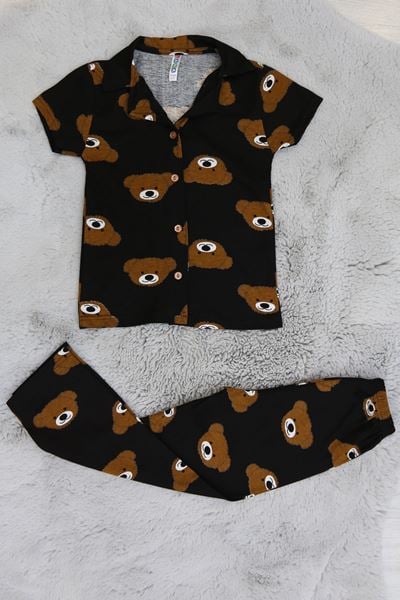 4-13 Yaş Çocuk Pijama Takımı Kiremitayı - 403.1287.