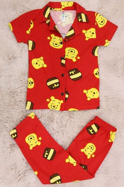 4-13 Yaş Çocuk Pijama Takımı Kırmızıayı - 403.1287.