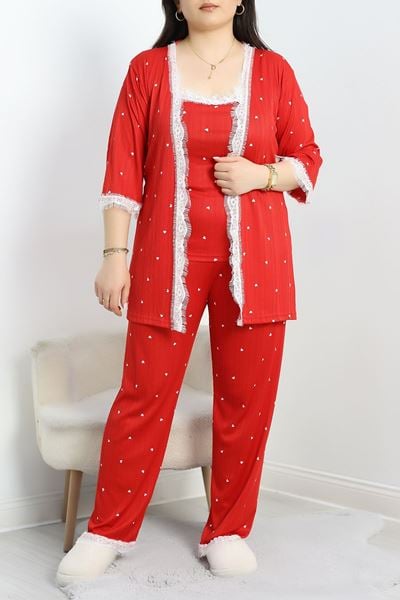 Büyük Beden Pegasus 3Lü Set Kırmızıyıldız - 670.1287.