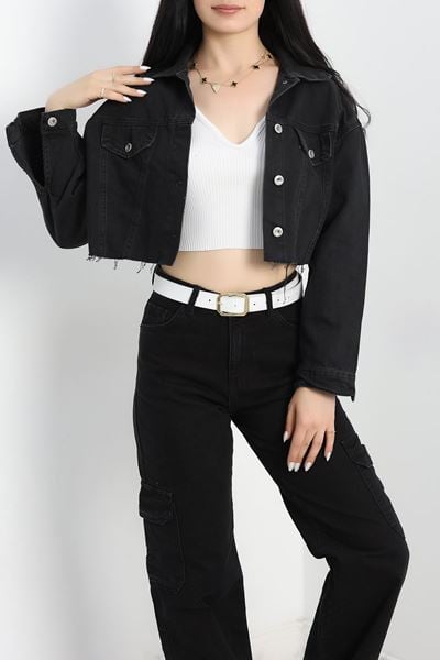 Crop Kot Ceket Füme5 - 20439.1778.