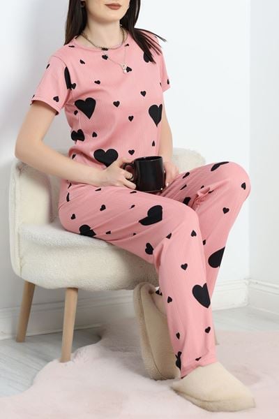 Alt Üst Pegasus Pijama Takımı Siyahpembe - 50419.1048.