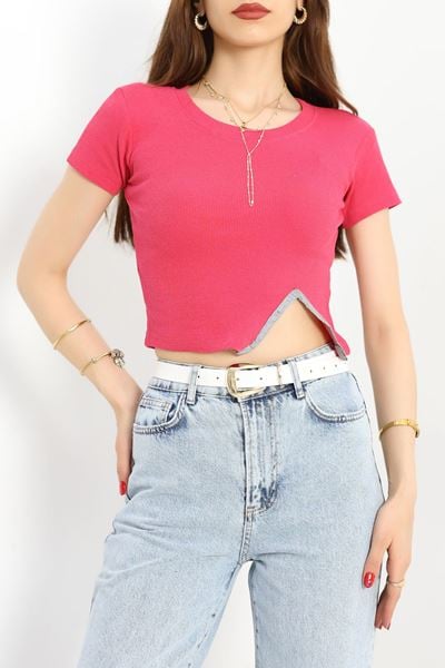 Kesim Detay Kaşkorse Body Fuşya - 41336.1856.